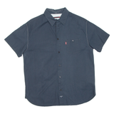 LEVI'S Mens Plain Shirt Blue M