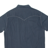 LEVI'S Mens Plain Shirt Blue M
