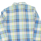 Womens Shirt Blue Check Long Sleeve S