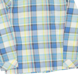 Womens Shirt Blue Check Long Sleeve S