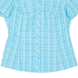 MAMMUT Womens Shirt Blue Check M