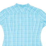 MAMMUT Womens Shirt Blue Check M