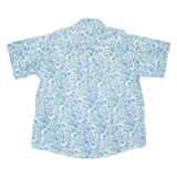 LORENZINI Mens Shirt Blue Floral M