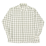 MCGREGOR SPORTSWEAR Mens Flannel Shirt Beige Check Long Sleeve L