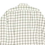 MCGREGOR SPORTSWEAR Mens Flannel Shirt Beige Check Long Sleeve L