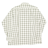 MCGREGOR SPORTSWEAR Mens Flannel Shirt Beige Check Long Sleeve L