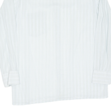 PIERRE CARDIN Mens Shirt Blue Striped Long Sleeve M