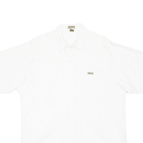 Mens Plain Shirt White L