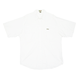Mens Plain Shirt White L