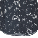 JOSEPH Mens Shirt Black Crazy Pattern Long Sleeve L