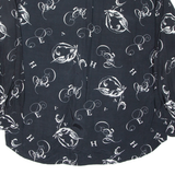 JOSEPH Mens Shirt Black Crazy Pattern Long Sleeve L