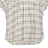 DIESEL Womens Shirt Brown Check L