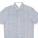 TED BAKER Mens Shirt Blue Floral S