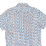 TED BAKER Mens Shirt Blue Floral S