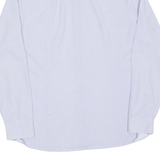 TED BAKER Mens Shirt Blue Spotted Long Sleeve L