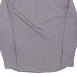 WRANGLER Slim Fit Mens Plain Shirt Grey Long Sleeve L
