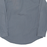 CALVIN KLEIN Mens Plain Shirt Grey Long Sleeve XL