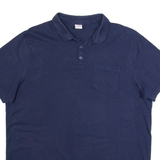 LEE COOPER Mens Polo Shirt Blue XL