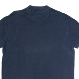 KANGOL Mens Polo Shirt Blue 2XL