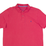 JOULES Woody Mens Polo Shirt Pink L