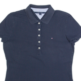 TOMMY HILFIGER Womens Polo Shirt Blue L