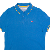 LEVI'S Slim Fit Mens Polo Shirt Blue M