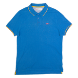 LEVI'S Slim Fit Mens Polo Shirt Blue M