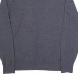 TOMMY HILFIGER Mens Jumper Grey Tight Knit Wool S