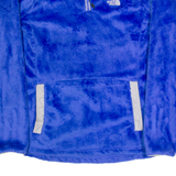 THE NORTH FACE Womens Fleece Blue 1/4 Zip S