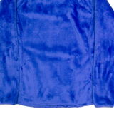 THE NORTH FACE Womens Fleece Blue 1/4 Zip S
