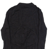 G-STAR Womens Jumper Black Tight Knit Wool XXS