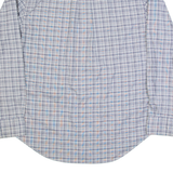 NAUTICA Mens Shirt Grey Check Long Sleeve S