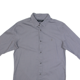 ALL SAINTS Mens Plain Shirt Grey XS