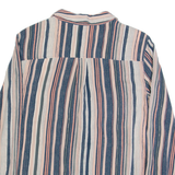 MONSOON Womens Shirt Black Striped Long Sleeve UK 10