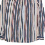 MONSOON Womens Shirt Black Striped Long Sleeve UK 10