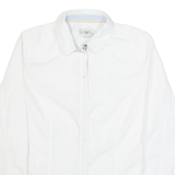 TOM TAILOR Womens Plain Shirt White Long Sleeve S
