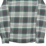 CARHARTT Womens Flannel Shirt Grey Check Long Sleeve M