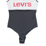 LEVI'S Womens Bodysuit Black Sleeveless XS