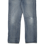 LEVI'S 501 Jeans Mens Blue Regular Straight Stone Wash W34 L30