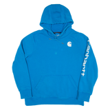 CARHARTT Relaxed Fit Mens Blue Hoodie L