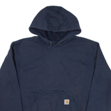 CARHARTT Mens Blue Hoodie L