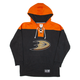 FANATICS Ducks Mens Black Hoodie USA L