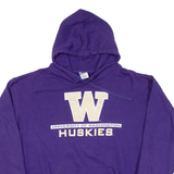 RUSSELL ATHLETIC University Of Washington Huskies Mens Purple Hoodie USA XL