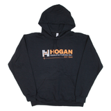 JERZEES Hogan Manufacturing Mens Black Hoodie USA L