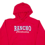 PORT & COMPANY Rancho Cheerleading Womens Red Hoodie USA M