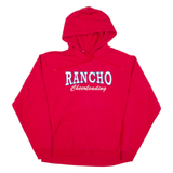 PORT & COMPANY Rancho Cheerleading Womens Red Hoodie USA M