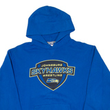 RUSSELL ATHLETIC Skyhawks Wrestling Mens Blue Hoodie USA L