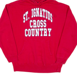 Cross Country Mens Red Hoodie USA M