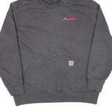 CARHARTT Loose Fit Mens Grey Hoodie XL