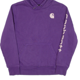 CARHARTT Relaxed Fit Womens Purple Hoodie S